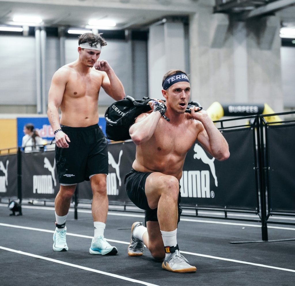 Samuel Lehner beim HYROX-Wettkampf